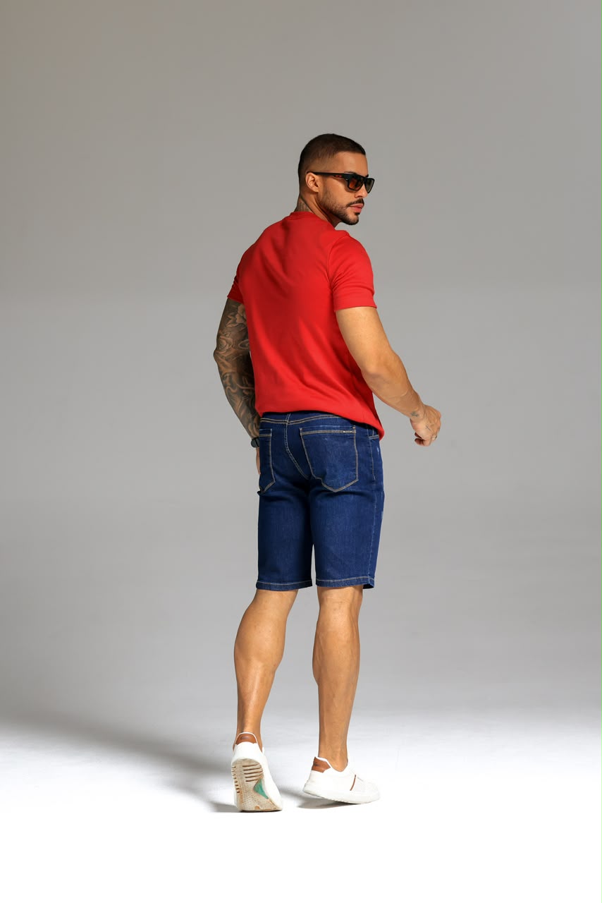 Bermuda jeans masculina DUC